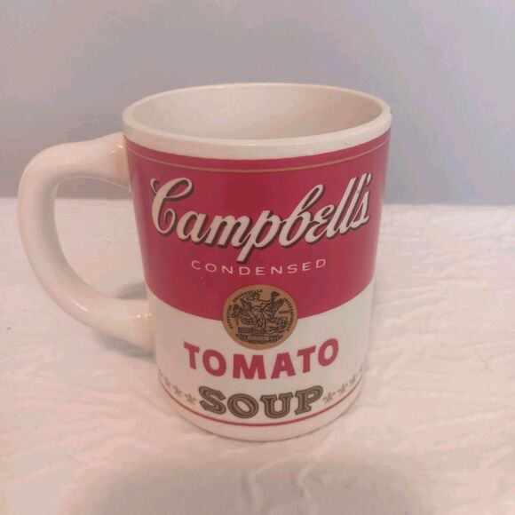 Rare Vintage Campbells Tomato Soup Mug Impressed Maple Leaf Mark/Made In Canada - Picture 4 of 10
